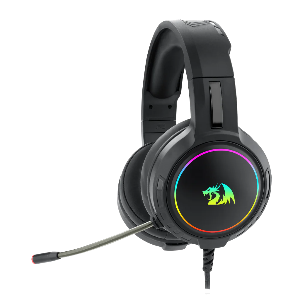 REDRAGON H270 MENTO RGB GAMING HEADPHONE (BLACK)