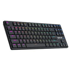 Redragon K539 Anubis 80% Wireless RGB Mechanical Keyboard, 5.0 Bluetooth/2.4 Ghz/Wired Tri-Mode TKL Low Profile Compact Keyboard