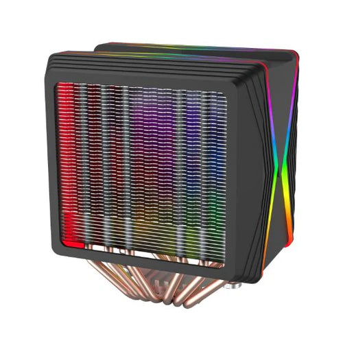 Redragon CC-2188 Hudur Air Dual Tower CPU Air Cooler, A-RGB CPU Cooling Fan