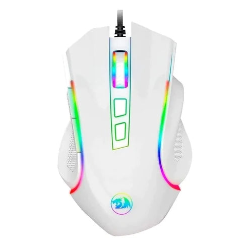 Redragon M607 White Griffin 7200 DPI RGB Gaming Mouse