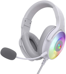 REDRAGON H350W PANDORA 2 RGB USB GAMING HEADSET (WHITE)