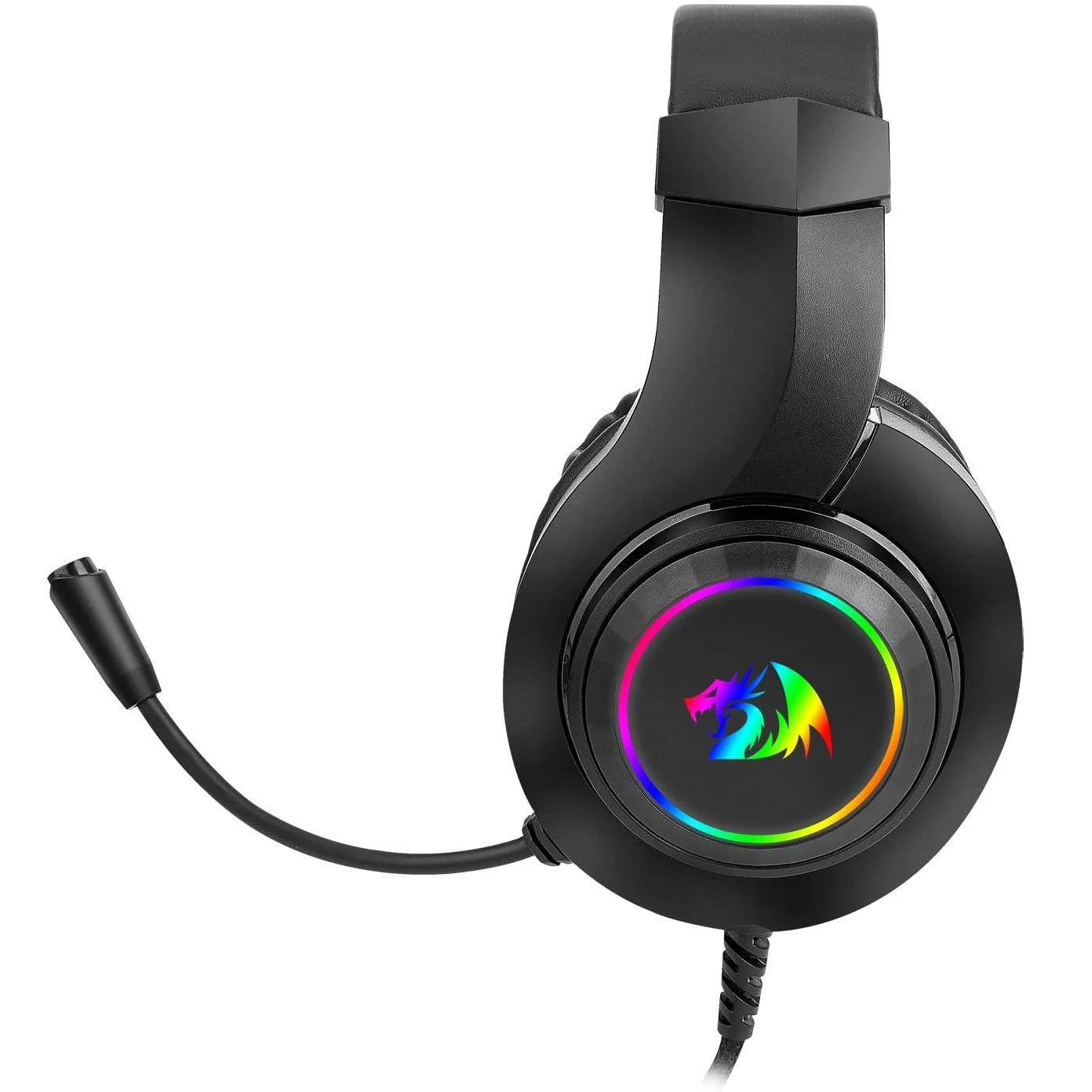 REDRAGON H260 HYLAS RGB BLACK GAMING HEADPHONE