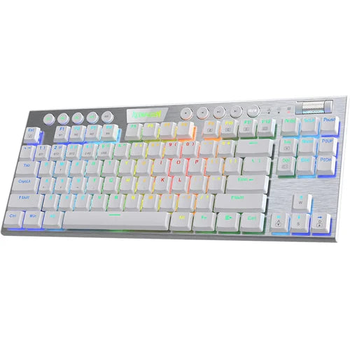 REDRAGON K621 HORUS TKL WIRELESS RGB MECHANICAL KEYBOARD(WHITE)