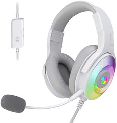 REDRAGON H350W PANDORA 2 RGB USB GAMING HEADSET (WHITE)