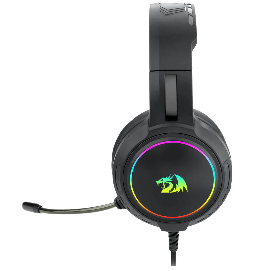 REDRAGON H270 MENTO RGB GAMING HEADPHONE (BLACK)