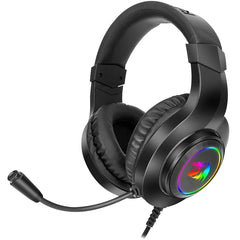 REDRAGON H260 HYLAS RGB BLACK GAMING HEADPHONE