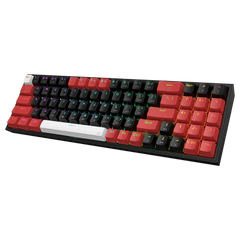 Redragon K628 CTB Pollux Pro 75% 3-Mode Wireless RGB Gaming Keyboard, 78 Keys Hot-Swappable Compact Mechanical Keyboard w/Hot-Swap Free-Mod PCB Socket, Dedicated Arrow Keys & Numpad, Red Switch