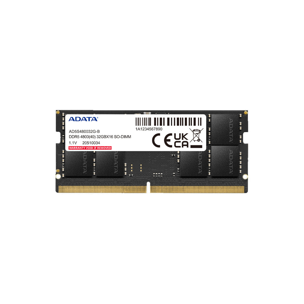 ADATA 32GB DDR5-4800 SO-DIMM Memory Module