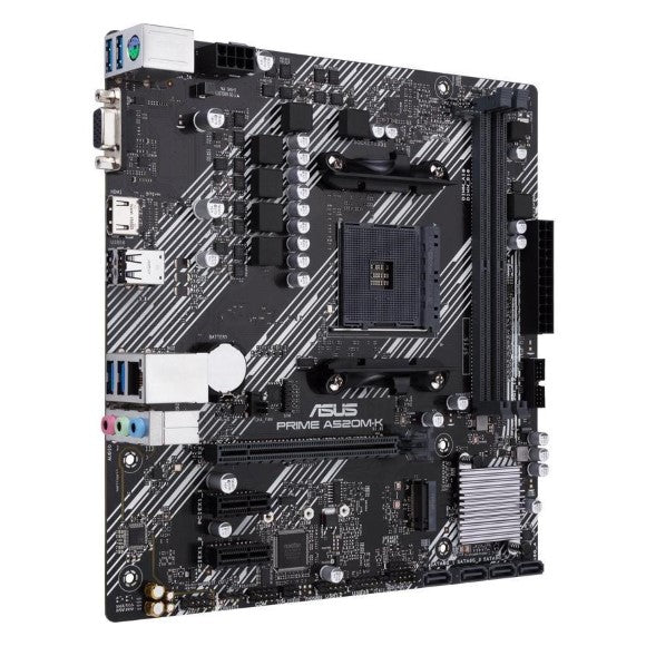 Asus PRIME A520M-K AMD A520 Ryzen AM4 micro ATX Motherboard