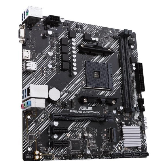 Asus PRIME A520M-K AMD A520 Ryzen AM4 micro ATX Motherboard