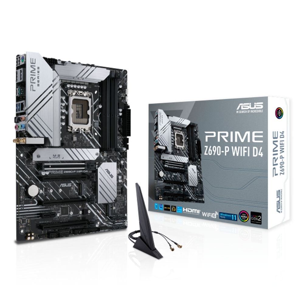 ASUS PRIME Z690-P WIFI D4 LGA 1700 ATX Motherboard