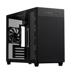 ASUS Prime AP201 MicroATX PC Gaming Case – Black