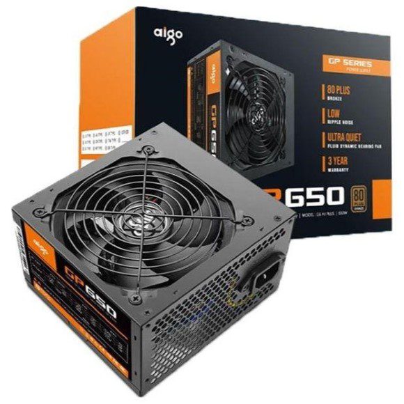 DarkFlash Aigo GP650 650W 80 Plus Bronze Power Supply