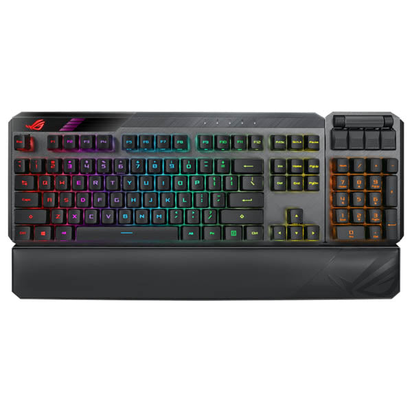 ASUS ROG Claymore II Modular TKL 80%/100% Gaming Mechanical Keyboard – MA02/RD/US