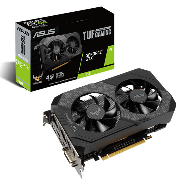 ASUS TUF Gaming GeForce® GTX 1650 SUPER™ OC Edition 4GB GDDR6 Graphics Card – TUF-GTX1650S-O4G-GAMING