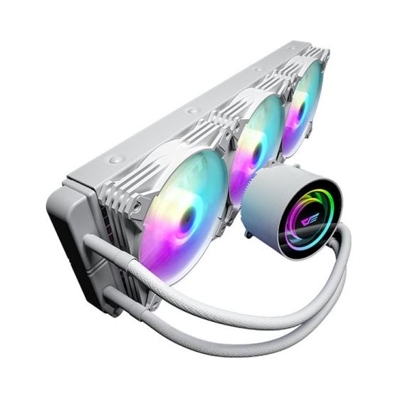 DarkFlash DX-360W ARGB Liquid CPU Cooler White