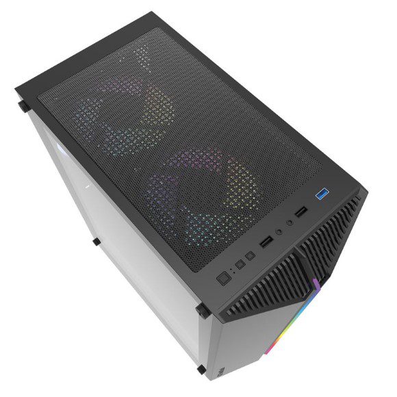 DarkFlash DK151 ATX With 3 ARGB Fans Gaming Case Black