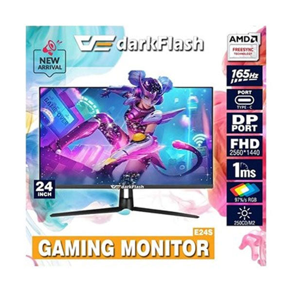 DARKFLASH type c Port GAMING MONITOR E24S