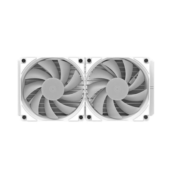 DarkFlash Radiant DC 240 ARGB AIO CPU Liquid Cooler – White