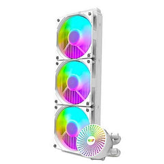 Darkflash Radiant DC-360 ARGB 360MM Liquid CPU Cooler – White