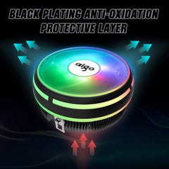 DarkFlash Aigo LAIR CPU Cooler Radiator 120mm PWM 12V SYNC RGB LED Fan CPU