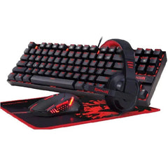 Redragon K552-BB-2 KEYBOARD, M601 MOUSE, P001 MOUSEPAD AND H120 HEADSET COMBO SET (4 IN 1)