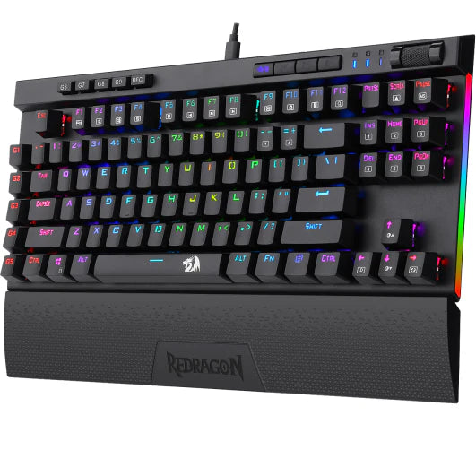 Redragon K587 MAGIC WAND PRO RGB Mechanical Gaming Keyboard 87 Keys (Blue Switches)