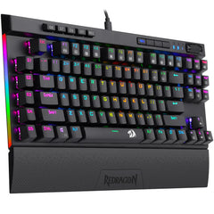 Redragon K587 MAGIC WAND PRO RGB Mechanical Gaming Keyboard 87 Keys (Blue Switches)