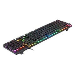 REDRAGON K589 SHRAPNEL RGB BACKLIT MECHANICAL GAMING KEYBOARD 104 KEYS ANTI-GHOSTING RED SWITCHES