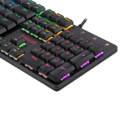 REDRAGON K589 SHRAPNEL RGB BACKLIT MECHANICAL GAMING KEYBOARD 104 KEYS ANTI-GHOSTING RED SWITCHES