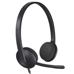 Logitech H340 USB PC Headset with Noise-Cancelling Mic – 981-000477