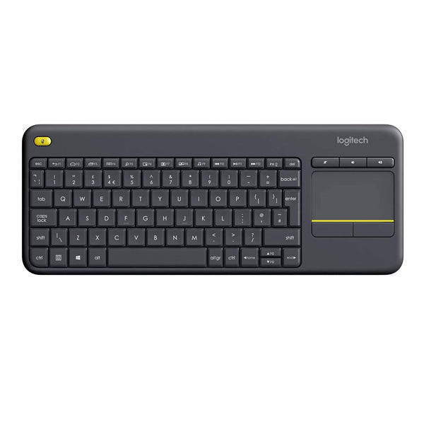 Logitech K400 Plus Touchpad Keyboard for TV connected PC – 920-007165