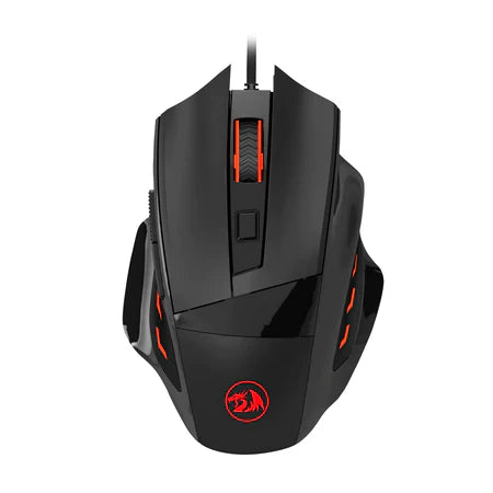 Redragon M609 Phaser Wired USB Gaming Mouse 3200 DPI/LED Lighting, 6600 FPS, for Windows/Mac PC (Black)