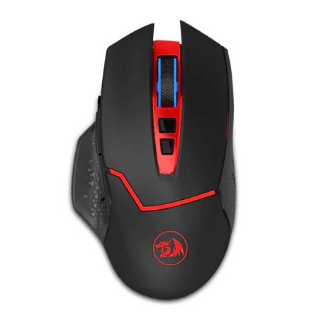 Redragon M690 Mirage 4800 DPI Wireless Gaming Mouse for Pro Gamers, 500Hz Return Rate, 6 Adjustable DPI, and 4 Backlight Modes Gaming Mouse