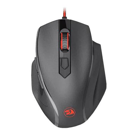 Redragon M709-1 Tiger2 Red LED Gaming Mouse, 3200 DPI Wired Optical Gamer Mouse with Precision Actuation, 6 Programmable Buttons for PC/Laptop