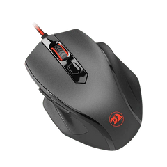 Redragon M709-1 Tiger2 Red LED Gaming Mouse, 3200 DPI Wired Optical Gamer Mouse with Precision Actuation, 6 Programmable Buttons for PC/Laptop