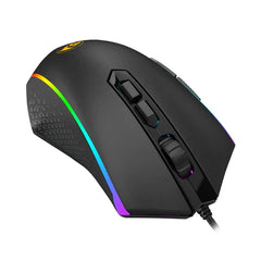 Redragon M710 Memeanlion Chroma Gaming Mouse, High-Precision Ambidextrous Programmable Gaming Mouse with 7 RGB Backlight Modes and Tuning Weights, up to 10000 DPI User Adjustable