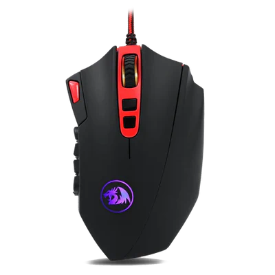 Redragon M901 Perdition 24000DPI MMO Mouse LED RGB Wired Gaming Mouse