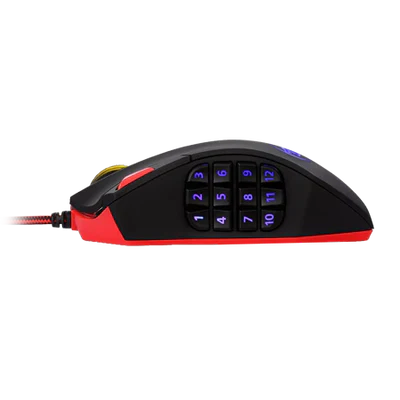 Redragon M901 Perdition 24000DPI MMO Mouse LED RGB Wired Gaming Mouse