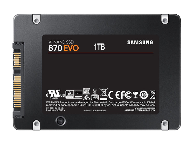 Samsung 870 EVO 1TB 2.5 inch SATA III SSD Price In Pakistan