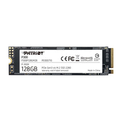 PATRIOT P300 M.2 PCIe Gen 3 x4 SSD – 128GB