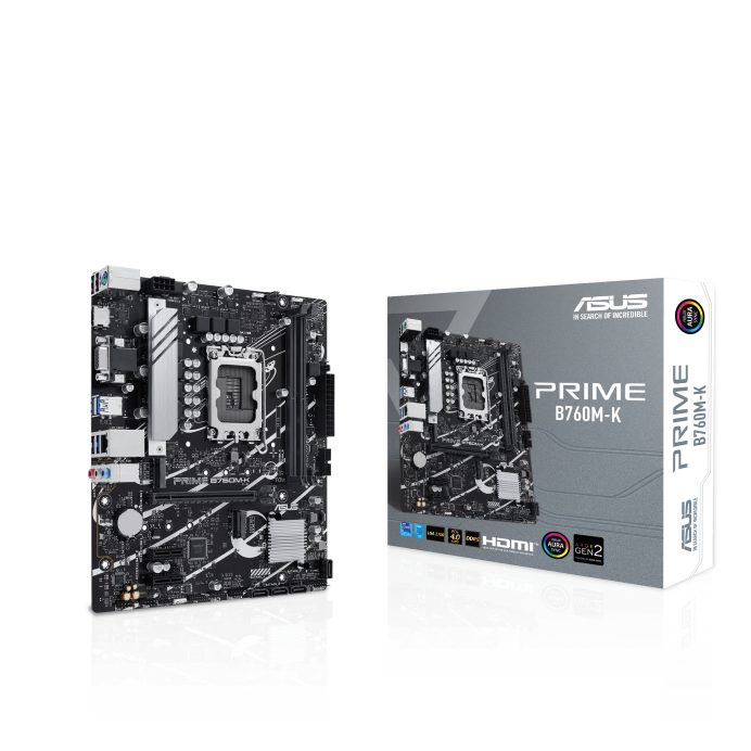 ASUS Prime B760M-K LGA 1700 mATX Motherboard