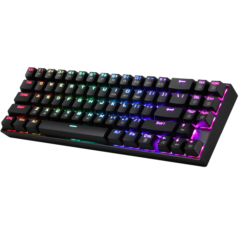 REDRAGON K599 KRS DEIMOS RGB WIRELESS MECHANICAL GAMING KEYBOARD, 70 KEYS TENKEYLESS RED SWITCHES