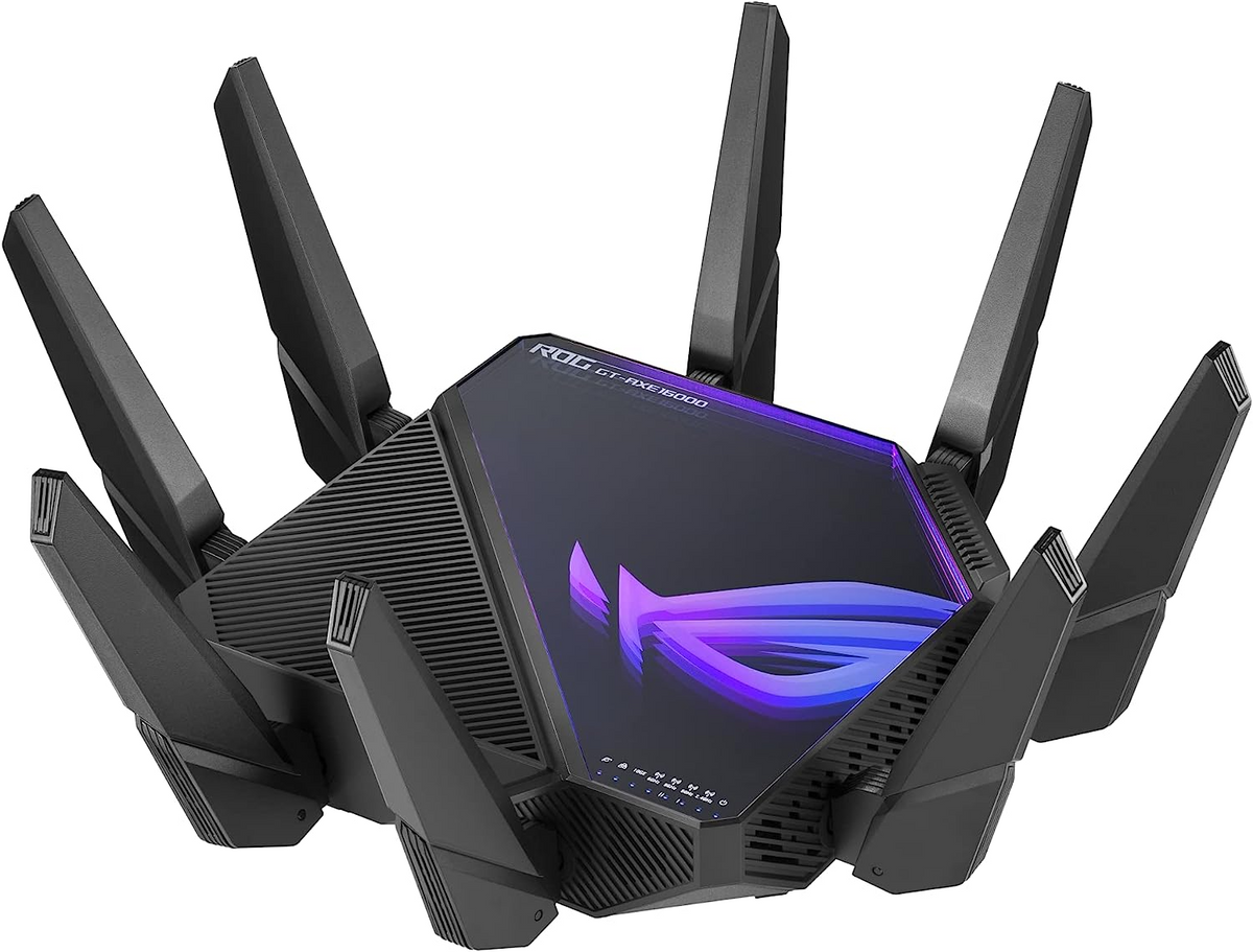 ASUS ROG Rapture GT-AXE16000 Dual Band WiFi 6 Gaming Router