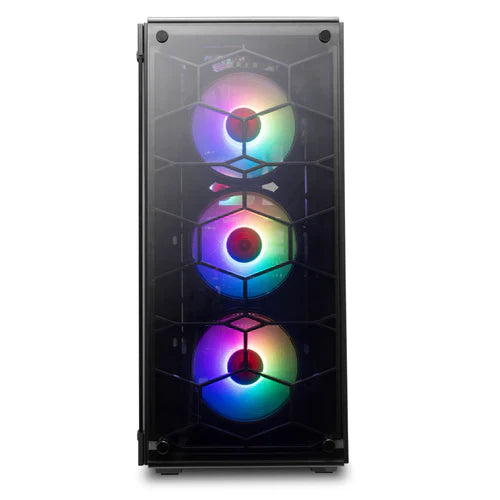 REDRAGON GC-606 WHEEL JACK RGB GAMING PC CASE BLACK