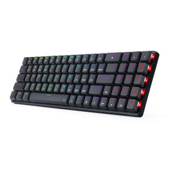 Redragon K626P Ashe Mechanical Keyboard 78 Keys USB Wired RGB Compact Gaming Keyboard