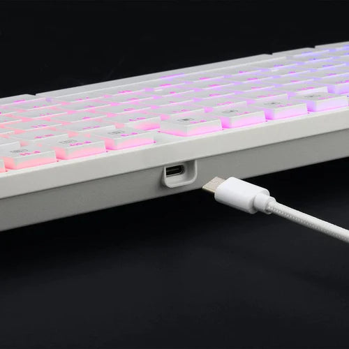 Redragon K539 Anubis 80% Wirless RGB Mechnical Keboard-white