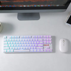 Redragon K539 Anubis 80% Wirless RGB Mechnical Keboard-white