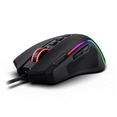 Redragon M612 Predator RGB Gaming Mouse, 8000 DPI Wired Optical Gamer Mouse with 11 Programmable Buttons & 5 Backlit Modes, Software Supports DIY Keybinds Rapid Fire Button