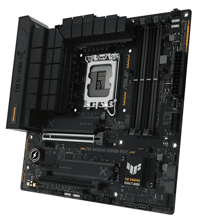 ASUS TUF GAMING B760M-PLUS LGA 1700 mATX Motherboard